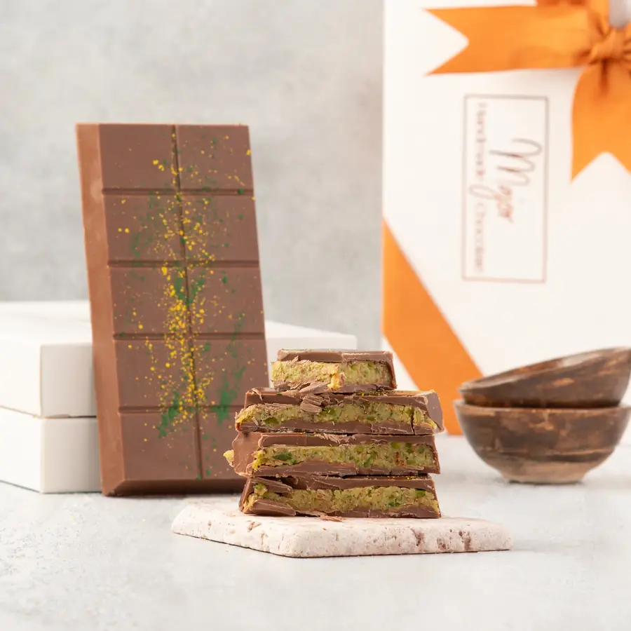 tablet-kadayif Antep Fıstıklı Kadayıflı Çikolata - Görsel 1